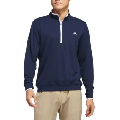 Adidas Tröjor Herr-Core Lightweight Half-Zip Blå CollegiateNavy