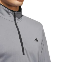 Adidas Tröjor Herr-Core Lightweight Half-Zip Grå Grethr