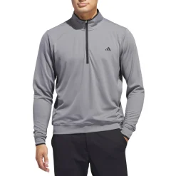 Adidas Tröjor Herr-Core Lightweight Half-Zip Grå Grethr