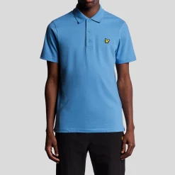 Lyle & Scott Pikétröjor Herr-Core Polo Shirt Parisian-Blue