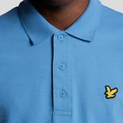 Lyle & Scott Pikétröjor Herr-Core Polo Shirt Parisian-Blue