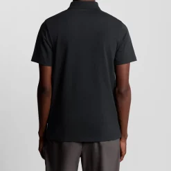 Lyle & Scott Pikétröjor Herr-Core Polo Shirt Jet-Black