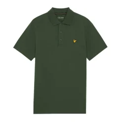 Lyle & Scott Pikétröjor Herr-Core Polo Shirt Cactus-Green