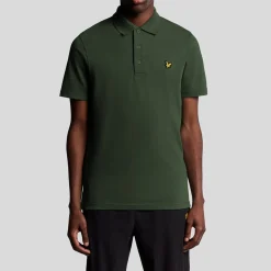 Lyle & Scott Pikétröjor Herr-Core Polo Shirt Cactus-Green