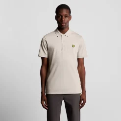 Lyle & Scott Pikétröjor Herr-Core Polo Shirt Chateau-Gray
