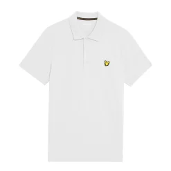 Lyle & Scott Pikétröjor Herr-Core Polo Shirt Vit White