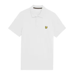 Lyle & Scott Pikétröjor Herr-Core Polo Shirt Vit White