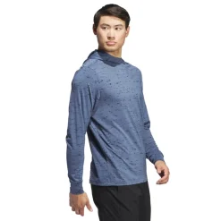 Adidas Tröjor Herr-Core Print Hoodie Blå Prloin-CollegiateNavy