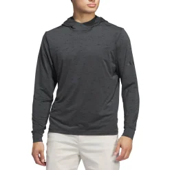 Adidas Tröjor Herr-Core Print Hoodie Svart Carbon-Black