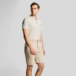 Lyle & Scott Shorts Herr-Course Stretch Chino Beige Beige (Sesame Z745)