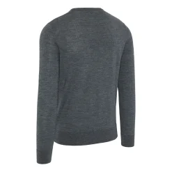 Callaway Tröjor Herr-Crew Neck Merino Mix Sweater Steel-Heather