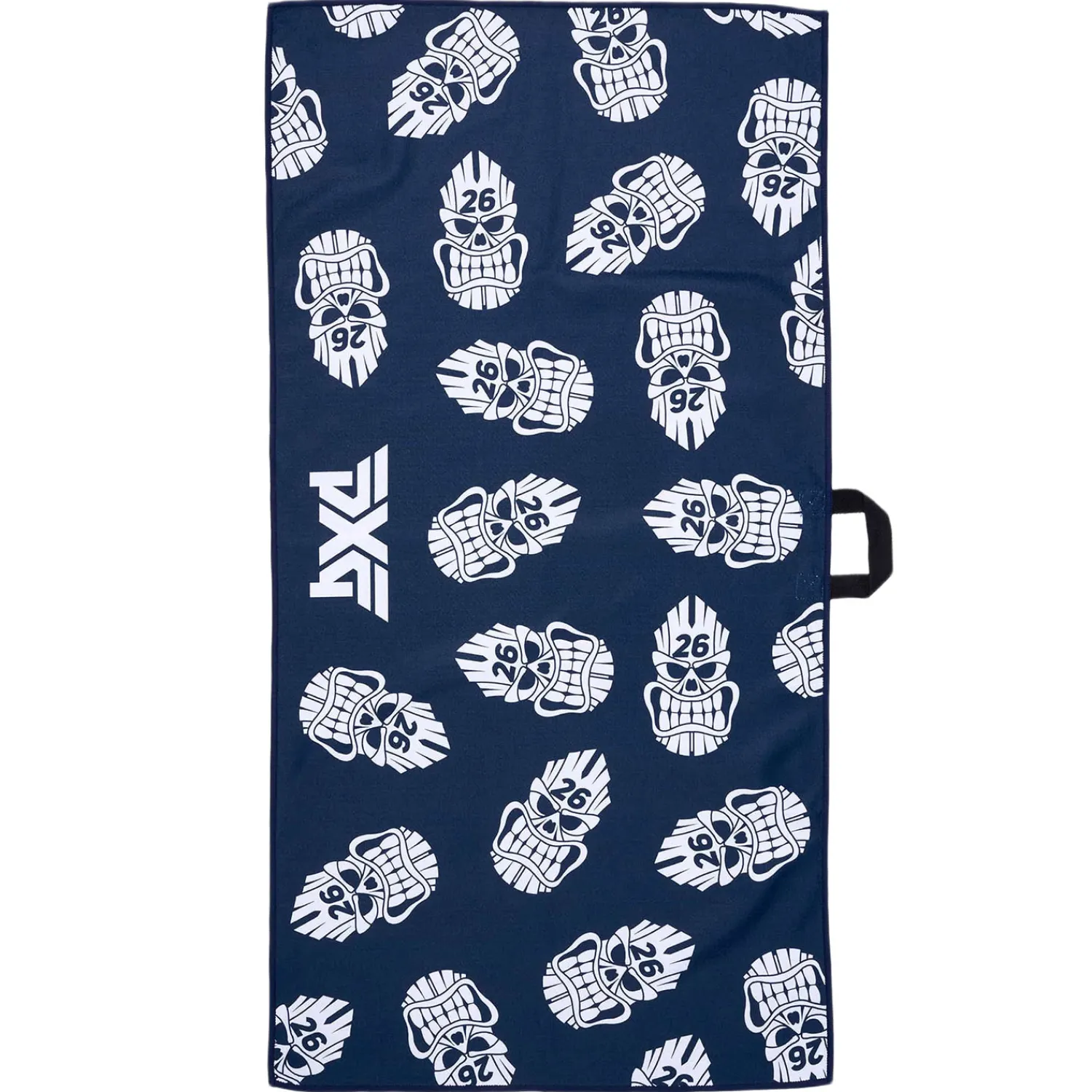 PXG Handdukar-Darkness Players Towel Tiki Skull