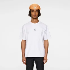 J.Lindeberg Pikétröjor Herr-Davie T-Shirt JL x Kangol Vit White