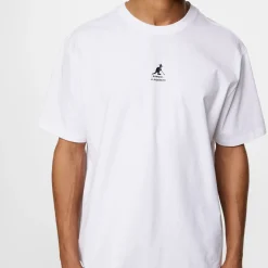 J.Lindeberg Pikétröjor Herr-Davie T-Shirt JL x Kangol Vit White