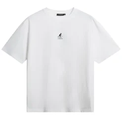 J.Lindeberg Pikétröjor Herr-Davie T-Shirt JL x Kangol Vit White