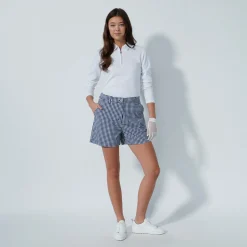 Daily Sports Shorts Dam-Diane 41 Cm Check-Navy