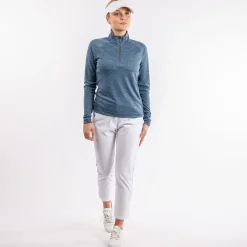 Galvin Green Tröjor Dam-Diora Blå Blue Melange