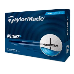 TaylorMade Distansbollar-Distance+ Vit White