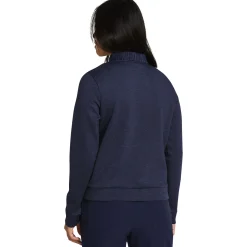 Under Armour Tröjor Dam-Drive Midlayer Crew Blå Navy (Midnight 410)
