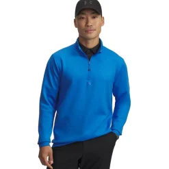 Under Armour Tröjor Herr-Drive Midlayer Pullover Blue Atlantis (402)