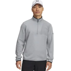 Under Armour Tröjor Herr-Drive Sweaterfleece HZ Grå Grå (Steel 035)