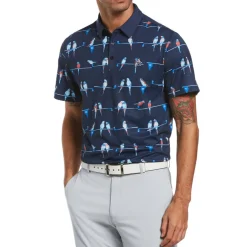 Original Penguin Pikétröjor Herr-Eco Parrot´s Club Blå Navy (417 BlackIris)