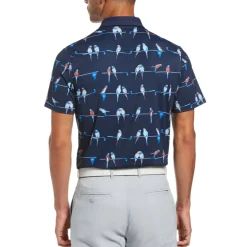 Original Penguin Pikétröjor Herr-Eco Parrot´s Club Blå Navy (417 BlackIris)