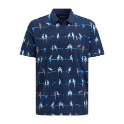 Original Penguin Pikétröjor Herr-Eco Parrot´s Club Blå Navy (417 BlackIris)