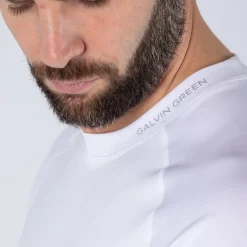 Galvin Green Tröjor Herr-Elmo Skintight Vit Vit (11)