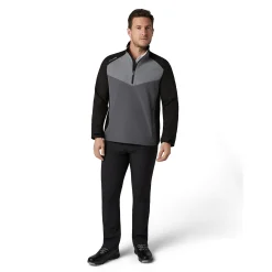 Callaway Jackor Herr-Emea Fz 1/2 Zip Wind Svart Caviar