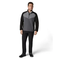 Callaway Jackor Herr-Emea Fz 1/2 Zip Wind Svart Caviar