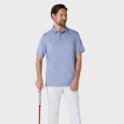 Callaway Pikétröjor Herr-Emea Ss Odyssey Polo Blå Chambray