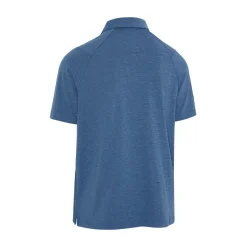 Callaway Pikétröjor Herr-Emea Ss Ventilated Jacquard Polo Blå Peacoat