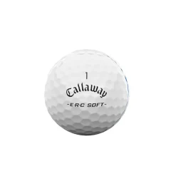 Callaway Spinn-/Kontrollbollar-Erc Soft 25 Vit White