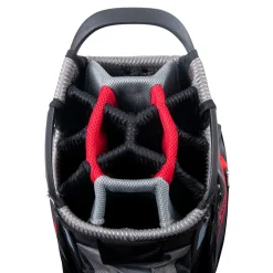 Spalding Vagnbagar-EXE cartbag Svart Röd Black/Red