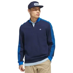 Adidas Golf Originals Tröjor Herr-F 3 Str 1/4 Zip Nindig