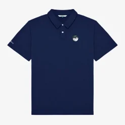 Malbon Golf Pikétröjor Herr-Fairway Baldwin Polo Blå Navy