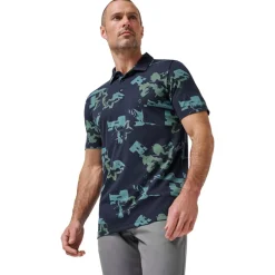 Travis Mathew Pikétröjor Herr-Favorite Hello Total-Eclipse