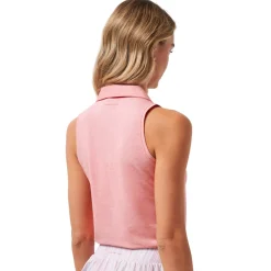 Travis Mathew Pikétröjor Dam-Featherweight Active Heather-Porcelain-Ro