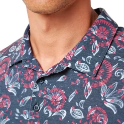 Travis Mathew Pikétröjor Herr-Featherweight Flouri Mood Indigo-Vintage