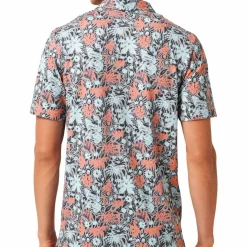 Travis Mathew Pikétröjor Herr-Featherweight Sands Heather-Medium-Grey