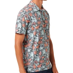 Travis Mathew Pikétröjor Herr-Featherweight Sands Heather-Medium-Grey