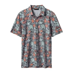 Travis Mathew Pikétröjor Herr-Featherweight Sands Heather-Medium-Grey