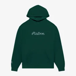 Malbon Golf Tröjor Herr-Fesque Hoodie Grön Forest