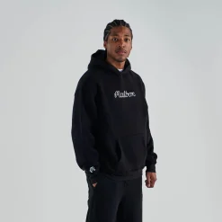 Malbon Golf Tröjor Herr-Fesque Hoodie Svart Black