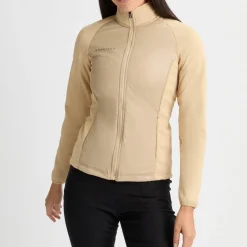 Röhnisch Jackor Dam-Fiona Hybrid Beige Safari