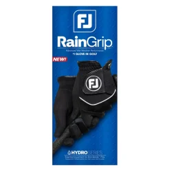 FootJoy Regnhandskar-FJ Raingrip Men Svart Black