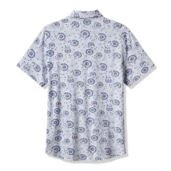 Travis Mathew Pikétröjor Herr-Flourish Button Up Vit White