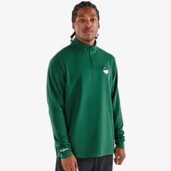 Malbon Golf Tröjor Herr-Flyer Midlayer Grön Forest