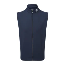 FootJoy Västar Herr-Full-Zip Knit Vest Blå Navy